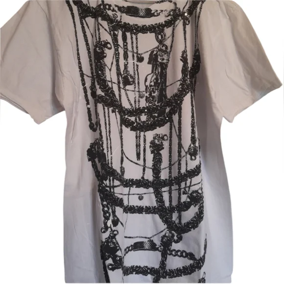 NWOT DOM REBEL HANG T-Shirt Swarovski Crystal MENS Size Large - Picture 3 of 9